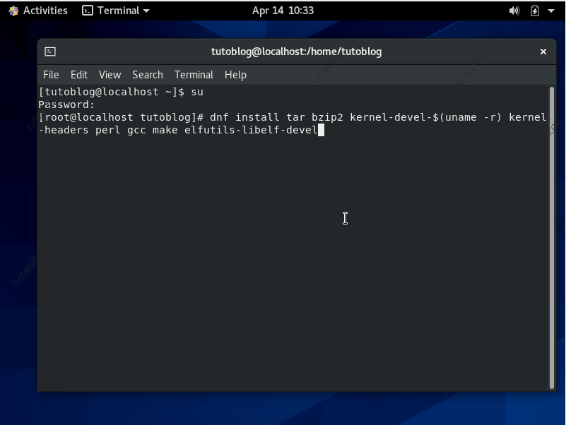 install guest additions virtualbox centos command line