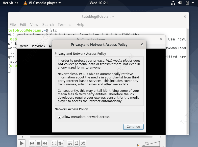 Screenshot 13 How to Install VLC Player On Debian 10