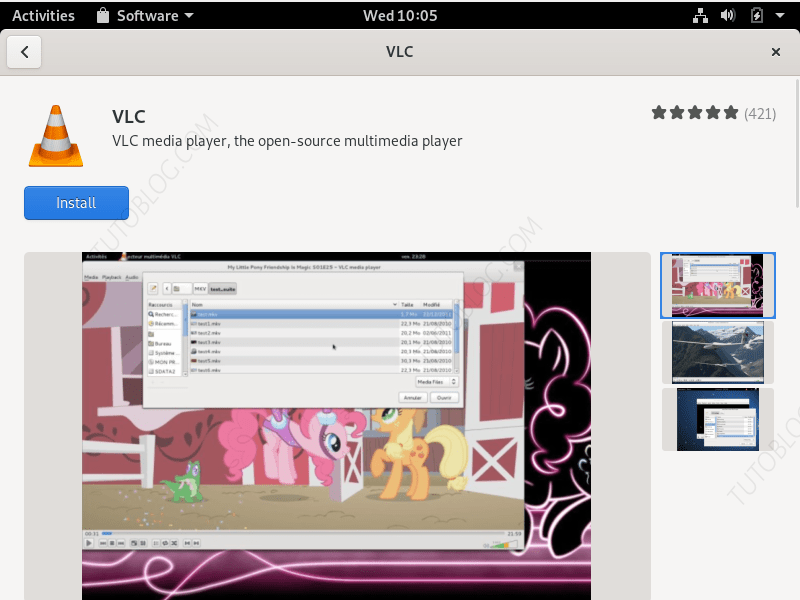 Screenshot 2 How to Install VLC Player On Debian 10