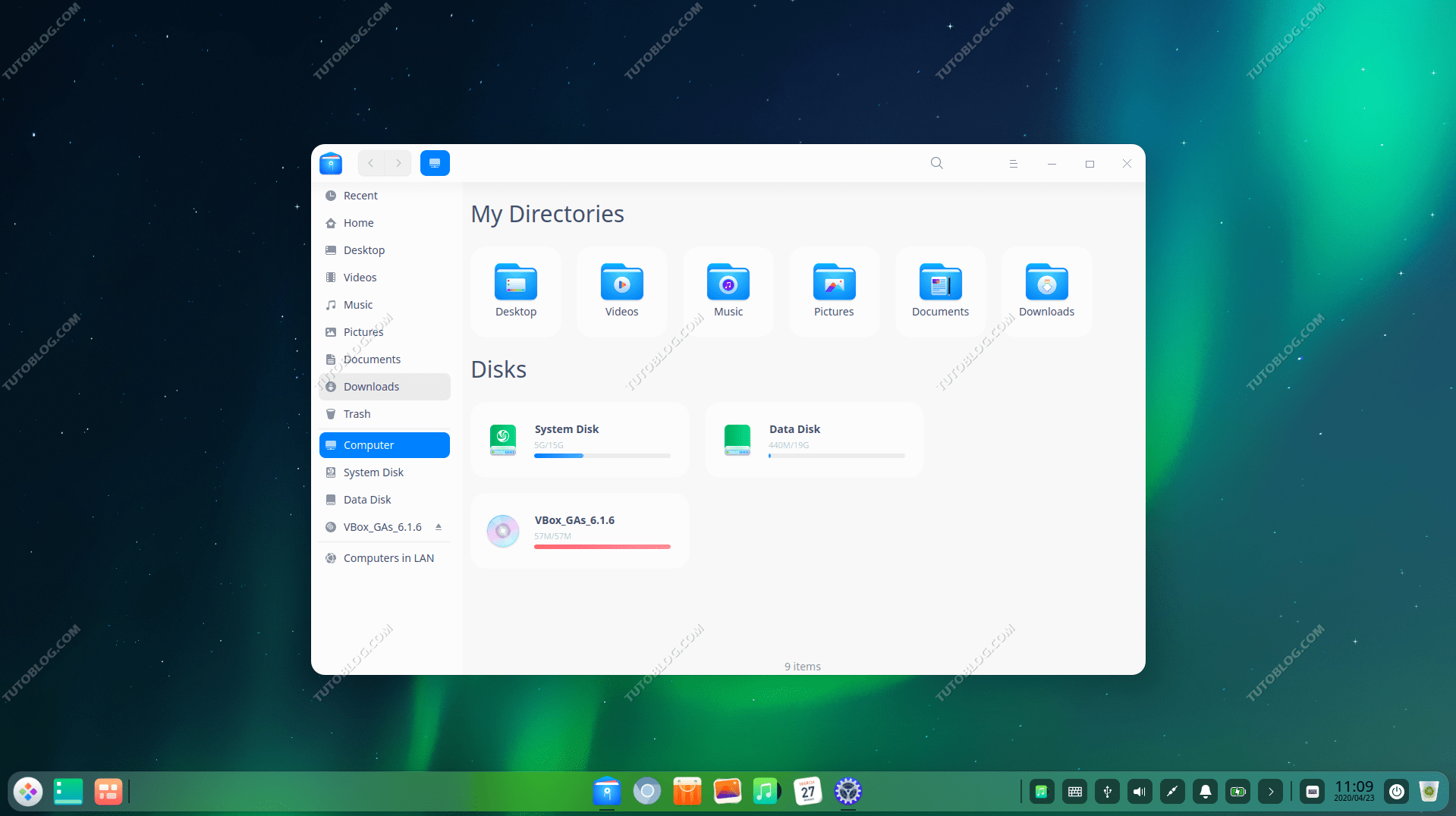 Screenshot 25 How to Install Deepin 20 Beta on VirtualBox and Deepin 20 Desktop First Look