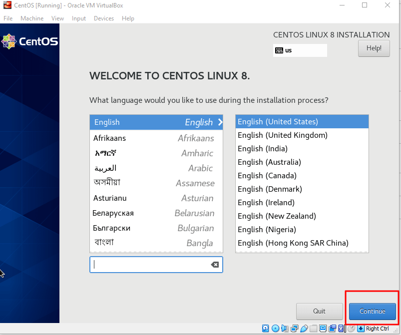 centos installation12 min How to Install CentOS 8 on VirtualBox